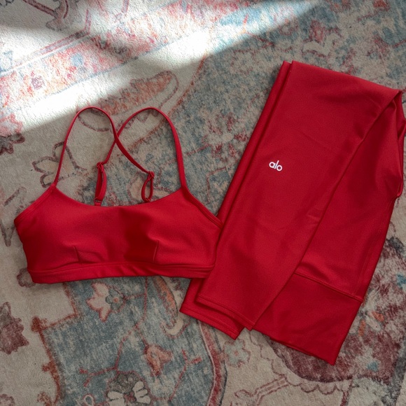ALO Yoga Other - ALO Set - Candy Red
